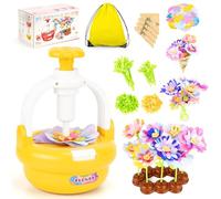 Funsland Laboratorio dei Fiori Bambina, Giochi Bambina 4 5 6 7 8 9 10 Anni,Crea Fiori Gioco per Bimba, Bouquet Fiori Bambini,Regalo Creativo Giocattolo fai da te per Femmina