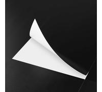 FunStick 30X60CM 15 Piastrelle Adesive Pavimento PVC Adesivo Effetto Piastrelle Nero Opaco Vinile Piastrelle Adesive Pavimento Cucina Bagno Impermeabile Rivestimento Parete Adesivo Pavimento Nero