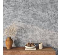 FunStick 40CM×6M Carta da Parati Effetto Cemento Grigio Carte Autoadesiva per Top Cucina Rotolo Carta Adesiva per Mobili Grigio Cemento Impermeabile Pellicola Adesiva Grigia Mobili Scrivania Tavolo