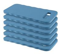 FUNSUEI 6 tappetini da giardino per inginocchiarsi, comodi, rettangolari, per esterni, giardinaggio, esercizi, preghiere, 39 x 16,5 x 1,6 cm