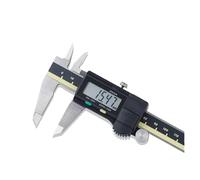 FUNTLY Calibro Digitale Professionale Calibri Absolute 500-197-30 Calibri digitali Acciaio Inossidabile Pollici/Metrico 8" Gamma 0-200 mm -0,001" Precisione 0,0005" (Color : 150mm)