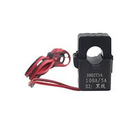 FUNTLY Trasformatori di Corrente Trasformatore di Corrente a Nucleo Diviso 2 Pezzi, sensore di Corrente CA su trasformatore di Corrente (Size : 100A 5A)