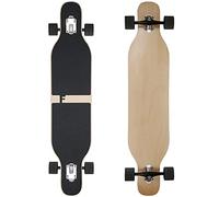 FunTomia Longboard con 3 Livelli di Flessibilità Drop Through Cruiser Skateboard Completo con Cuscinetti a Sfera Mach1 High Speed e Chiave a T