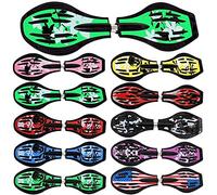 FunTomia Waveboard con LED Ruote - Cuscinetti: MACH1 2RS - Carico Massimo: 120 kg