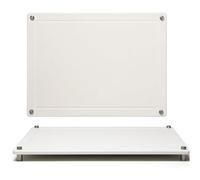 Funvalley Surperfect Tappetino per asciugare i piatti in pietra di diatomite, 40 x 20 cm, per lavello della cucina, rimozione rapida dell'umidità in terra di diatomea ad asciugatura rapida (bianco)