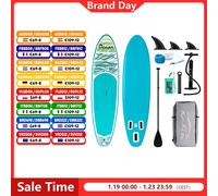 FunWater Gonfiabile Stand Up Paddle Board Tavola da surf Tavola da surf Sup Board 320-385CM Tavola da paddle per sport acquatici antiscivolo
