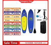 FunWater Sup Board Tavola da surf gonfiabile Stand Up Paddle Board Accessori completi per tavola da paddle gonfiabile Sup