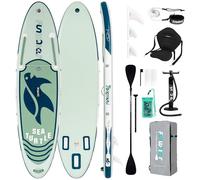 FunWater Tavola da surf gonfiabile SUP completa paddleboard accessori pagaia regolabile,pompa,zaino da viaggio,guinzaglio di sicurezza,custodia impermeabile