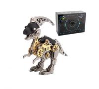 Funwetrike Parasaurolophus puzzle 3D in metallo, kit di modellini per adulti, ideale come regalo, decorazione per la casa, collezione, 160 pezzi