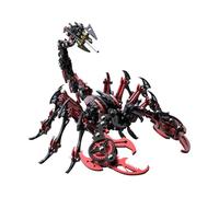 Funwetrike Puzzle 3D in metallo modello scorpione, realistico, meccanico, re scorpione, puzzle 3D, rompicapo, kit in metallo per decorazioni regalo 2024 Natale (200+PCS)