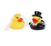 FunX Anatre da bagno per coppia di sposi, set da 2 pezzi, per sposa e sposo | Ideale come regalo di nozze e di fidanzamento