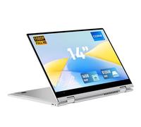 FUNYET Laptop 2 en 1, Win 11 PC Notebook Procesador Core i7-1265U, Yoga Laptop de 14 Pulgadas, 16GB RAM 1TB SSD, Rotación de 360° Retroiluminación WIFI6 Bluetooth 5.2 Touchscreen