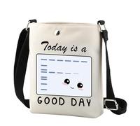 FUNYSO Borsa a tracolla carina per biologia molecolare oggi è una borsa a tracolla regalo per scienziato di laboratorio ospedaliero laboratorio Tech regalo, Oggi è Cr Uk, 0