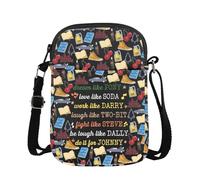 FUNYSO Borsa a tracolla classica ispirata al film anni '80, regalo per amanti del teatro, spettacoli televisivi musicali, Dream Like Cb Uk, 0