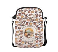 FUNYSO Borsa a tracolla ispirata al film "I'd Rather Be Having My Second Breakfast", Avere il mio secondo Cb Uk, 0