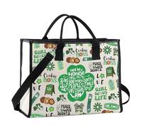 FUNYSO Borsa a tracolla per ragazze con leader delle truppe regalo per ragazze, idea regalo per amanti dell'avventura, Cokie Boss Ltote Regno Unito, 0
