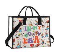 FUNYSO Borsa per la spesa ispirata ai film dei cartoni animati per gli amanti dei cani, Gofy Era Ltote Regno Unito, 0