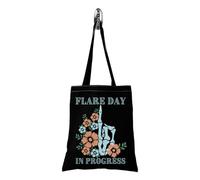FUNYSO Borsa tote flare Day per malattie croniche, idea regalo per la consapevolezza dell'endometriosi, regalo per donne, Flare Day Tote Regno Unito, 0