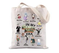 FUNYSO Gravity Cartoon Inspired Gift Cartoon Lovers Regalo Bill Cipher Regalo Avventura Tema Cartoon Gift Tote Bag, Falls Era Regno Unito, 28 inches