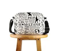 FUNYSO Hamilton - Borsa a tracolla musicale Broadway, regalo per amanti del teatro musicale, Hami-lton Hcross Regno Unito, 0