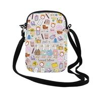 FUNYSO Just A Licensed Listener Borsa a Tracolla Regalo di Laurea per Terapisti Nuovo Consulente Della Salute Mentale Advocacy, Just Listener Cr Regno Unito, 0
