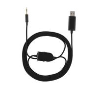 Funziona con le cuffie da gioco Astro A10A40 Cavo, cavo audio di ricambio con controllo in linea e jack da 3,5 mm placcato in oro, buon suono, buon