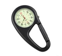Funzionale per orologio da arrampicata con moschettone integrato per il fissaggio all'attrezzatura durante le spedizioni all'aperto (arancione)