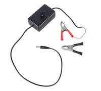 Funzionamento silenzioso Regolatore di velocità della ventola con controllo della manopola 3.5V-12V Spegnimento facile adatto per ventole a corrente continua Regolatore ventola regolabile