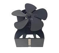 Funzionamento silenzioso Stufa alimentata a calore Camini Ventilatore Con 5Blades Indicatore di Temperatura Nessuna Elettricità Richiesta Nessuno Elettrico Bruciatori A Legno Ventilatore