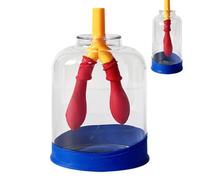 Funzione polmonare Modello Dimostrativo - Modello Anatomico di Apprendimento Respiratorio,Strumento Di Modello Di Studio Per Studiare La Respirazione Polmonare Per Scienze Naturali E Scuola