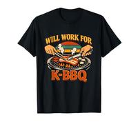 Funzionerà per K BBQ Funny Korean Barbecue Master Maglietta