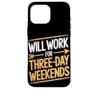 Funzionerà per la festa del lavoro nei fine settimana di tre giorni Custodia per iPhone 16 Pro Max