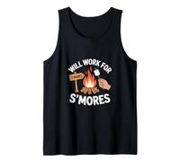 Funzionerà per S'mores Funny Campfire Camping Trip Canotta