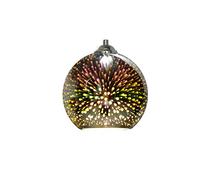 Fuochi d'artificio Leggero a Sospensione in Vetro Creative Creative 3D Colorful Lampadella a soffitto Luci da soffitto Minimalista Attribuzione Artistica Moderna per Il Ristorante Home Office a