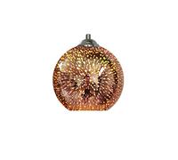 Fuochi d'artificio Leggero a Sospensione in Vetro Creative Creative 3D Colorful Lampadella a soffitto Luci da soffitto Minimalista Attribuzione Artistica Moderna per Il Ristorante Home Office a