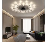 Fuochi d'artificio moderni Illuminazione a soffitto Lampadario in acrilico Lampadario contemporaneo a semi-incasso a LED per camera da letto Sala da pranzo Cucina Corridoio Ingresso Foyer Lampade C /