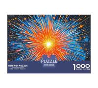 Fuochi d'artificio Puzzle in Legno Impermeabile Puzzles Da 1000 Pezzi Per Adulti Impossibili Giochi Educativi