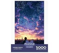 Fuochi d'artificio Puzzles 1000 Pezzi Gioco Di Sfida Giocattolo Adulti E Oltre 12 Anni Puzzle Divertimento Famiglia Sfida Educativa Design Creativo Regalo Decorazione Casa 52x38cm/1000pcs