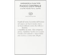 Fuoco centrale e altre poesie per il teatro