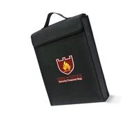 Fuoco Double Side E Sicurezza Impermeabile Valigia Di Archiviazione Con Aggiornamenti Per Documenti Importanti Emergenze. Utilizzare Fibra di Vetro Safe