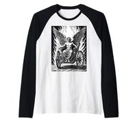 Fuoco e Caduta L'ascesa della Belial Maglia con Maniche Raglan