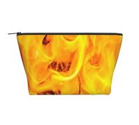 Fuoco E Fiamme, Borsa da toilette Borsa per trucco Borsa per cosmetici Borsa da toilette da viaggio portatile