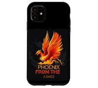 Fuoco e fiamme uccello costume per gli amanti delle ceneri di Phoenix Custodia per iPhone 11