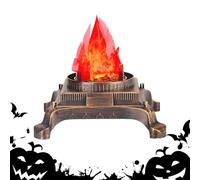 Fuoco Finto - Fuoco Realistico | Luce Notturna Finta Per Falò, Decorative A Fiamma Simulata Per Halloween, Casa Stregata, Matrimonio E Atmosfera Da Falò | Lampada D'atmosfera Alimentata Tramite U