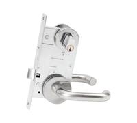 Fuoco nominale serratura della porta set: corredo hardware di sicurezza | Ignifugo per la sicurezza, questo set di serrature in acciaio inossidabile offre una sicurezza affidabile per le porte.