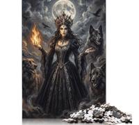 Fuoco Sacro della Dea Lupo Puzzle 300 Pezzi, Gioco di Famiglia