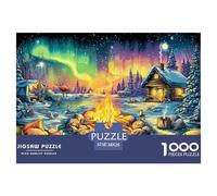 Fuoco sotto le stelle Puzzle Da 1000 Pezzi Per Adulti E Bambini - Puzzle Ad Alta Difficoltà,Giochi Stimolanti Per Tutta La Famiglia 38x26cm/1000pcs