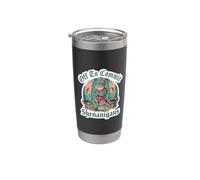 Fuori a commettere Shenanigans Funny Frog Knight Fantasy Gamer Bicchiere termico in acciaio inox doppia parete