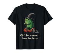 Fuori a commettere Tom Foolery Frog Maglietta