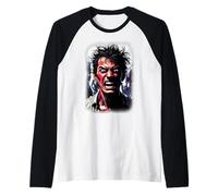 Fuori Controllo Pazzo Arrabbiato Maglia con Maniche Raglan